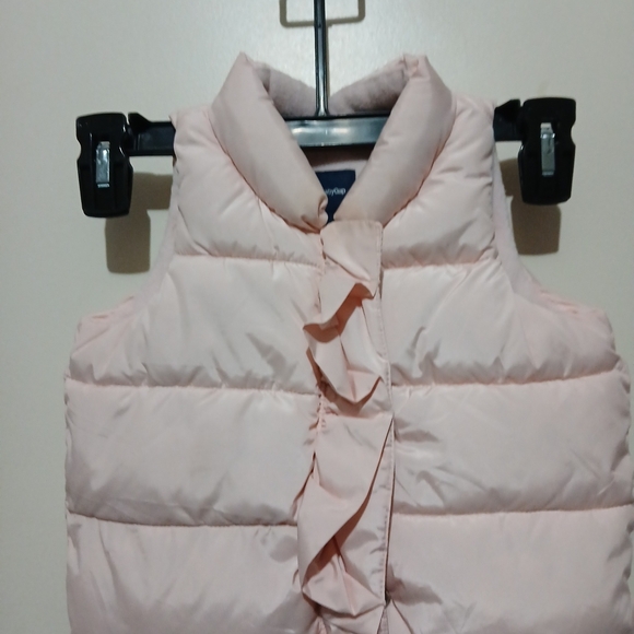 Pink Ruffled Kids Jacket - Picture 2 of 3